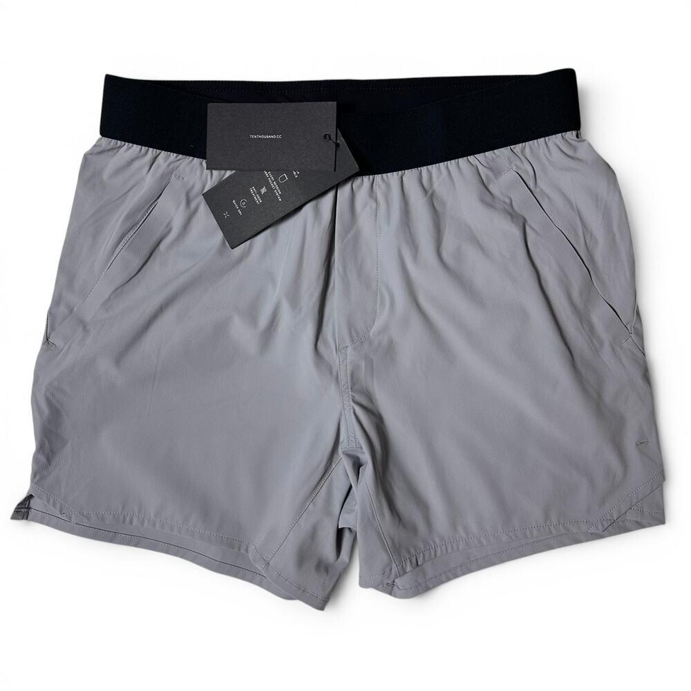 Ten Thousand Tactical Short Mens Size S Sleet Gray No Liner 5 Inch Inseam NWT